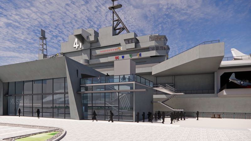 USS Midway Museum - Pier improvements / New Guest Entry