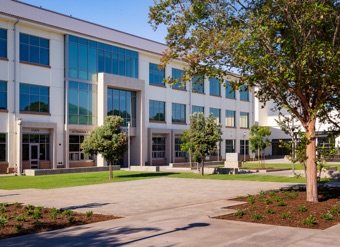 San Diego Unified School District - Hoover High School New Theater & Classroom Building - aerial view