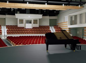 San Diego Unified School District - Hoover High School New Theater - auditorium 2