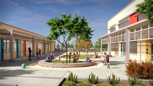 Avrp’s Campus-Wide Redesign Of Albert Einstein Academy Charter Elementary School Beginning To Take Shape